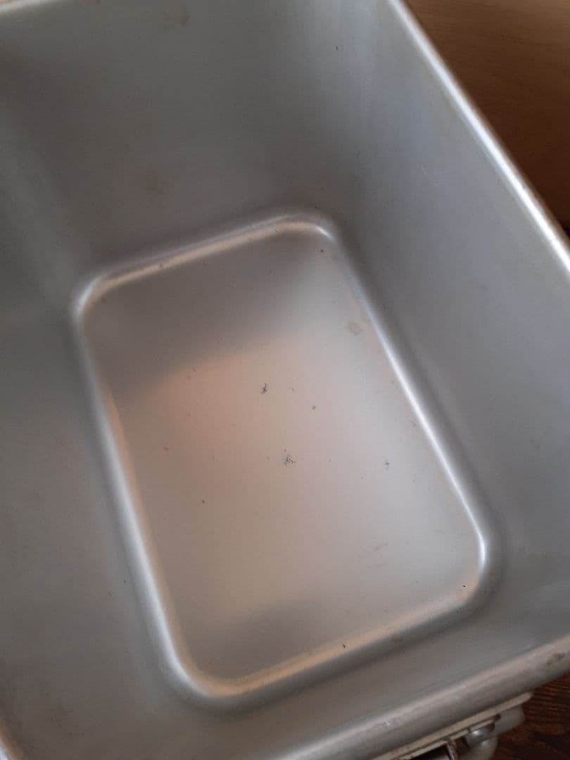 ビンテージ アルミコンテナ バッカン キャンプ アウトドア 昭和レトロ 収納