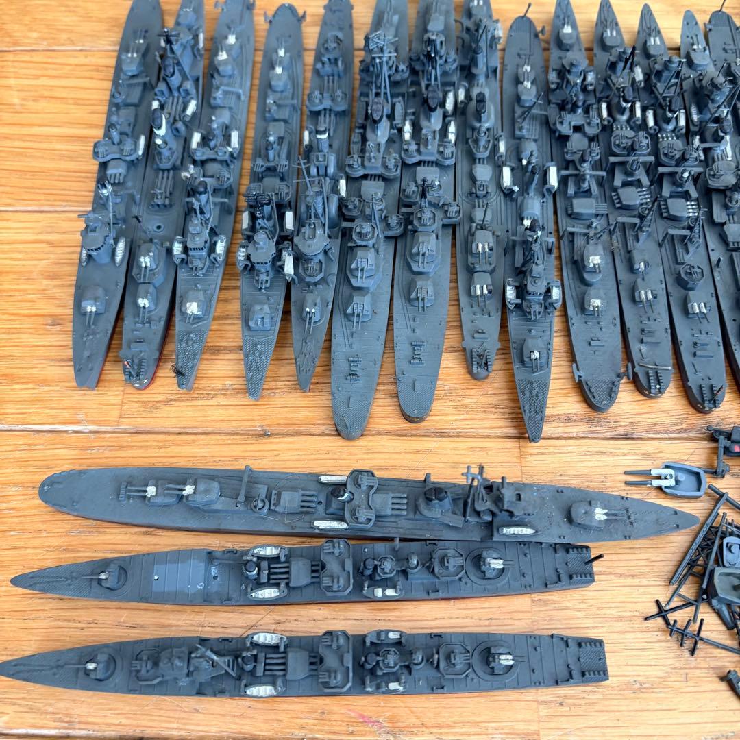 プラモデル 軍艦　ウォーターラインシリーズ ジャンク