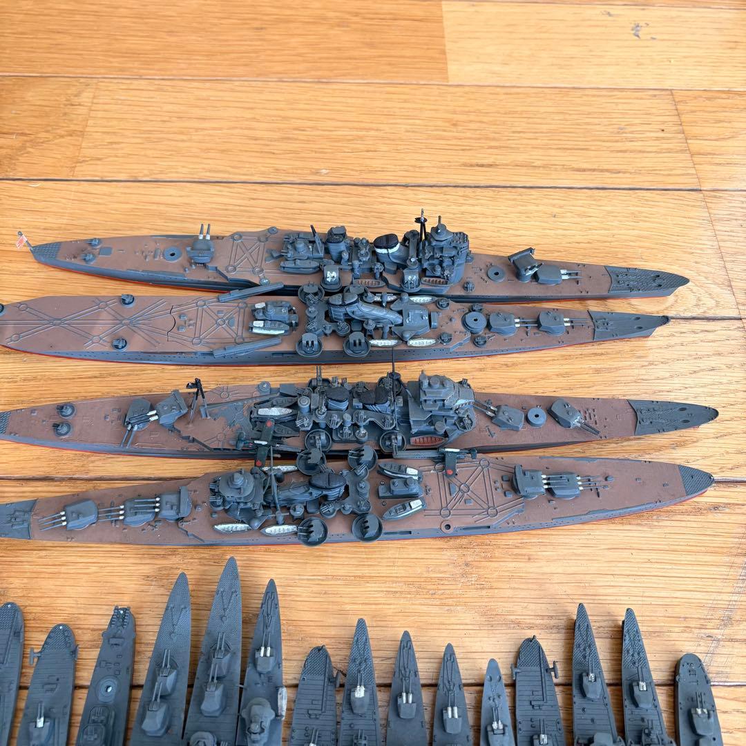 プラモデル 軍艦　ウォーターラインシリーズ ジャンク