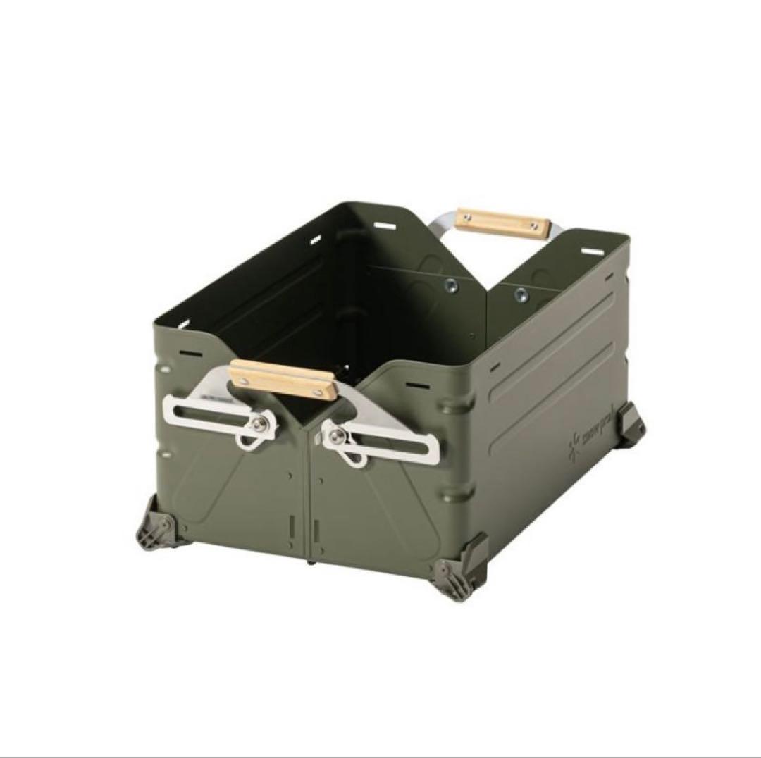 スノーピーク　シェルフコンテナ25 オリーブ2個