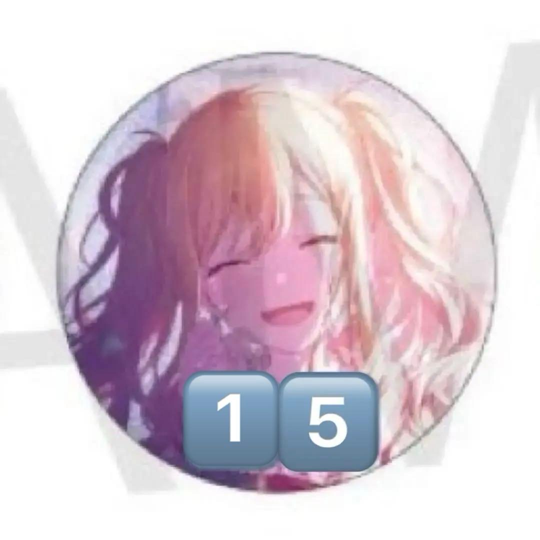 プロセカ 缶バッジ グリ缶 天馬咲希 43C WL 特訓前