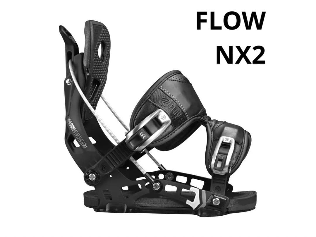 061 FLOW NX2 Lリアエントリースノーボードバインディングビンディング