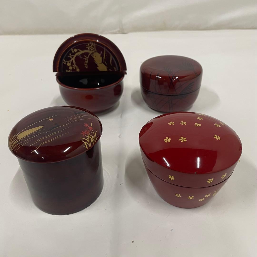 レア 井伊宗観好 十二月茶器 月次茶器 塗師 峰春 棗 骨董 漆器 アンティーク