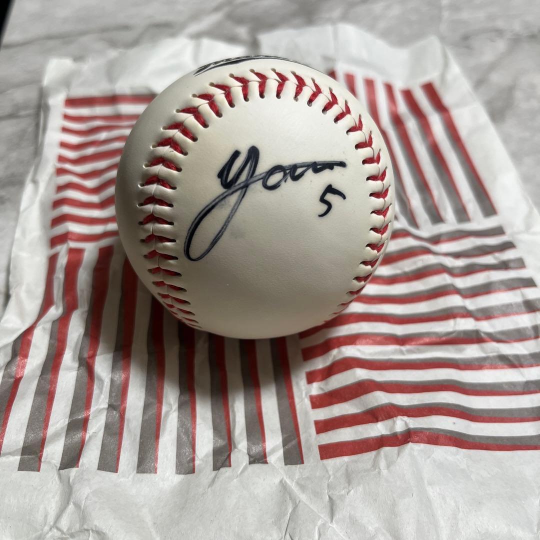 マリーンズ　安田尚憲　サインボール