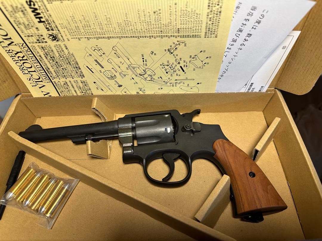 HWS ハートフォード S&W ヴィクトリー モデルガン 5インチ