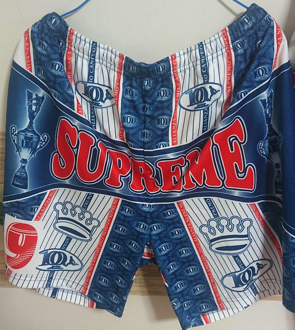 Supreme セットアップ 希少 サッカー シャツ ハーフパンツ