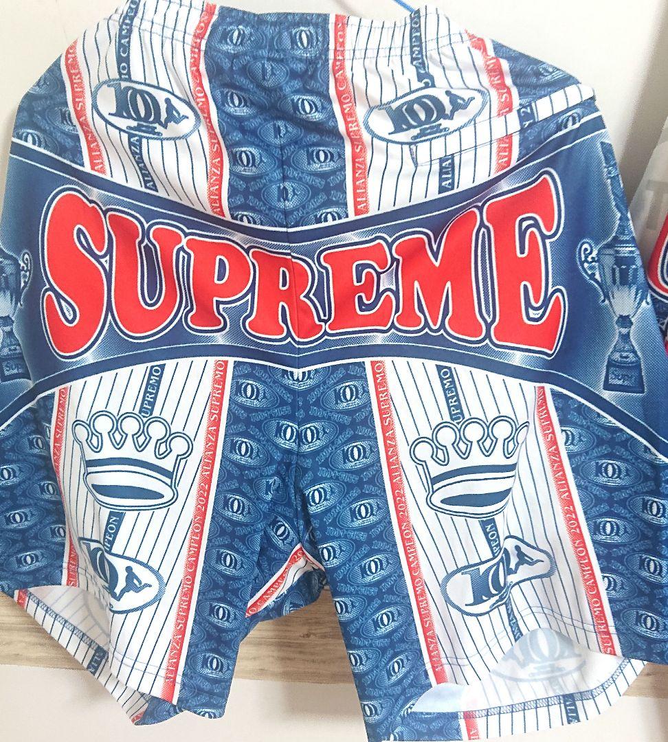 Supreme セットアップ 希少 サッカー シャツ ハーフパンツ