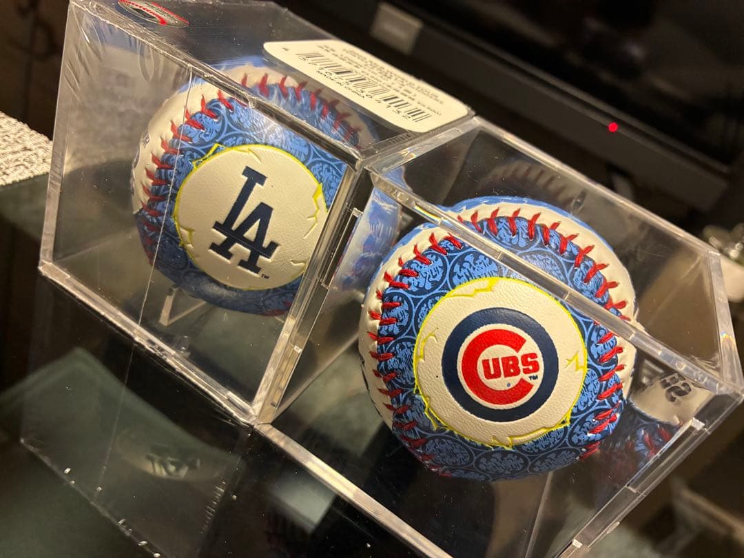 新品★MLB 東京シリーズ 開幕戦カブス、ドジャース 記念レプリカボール