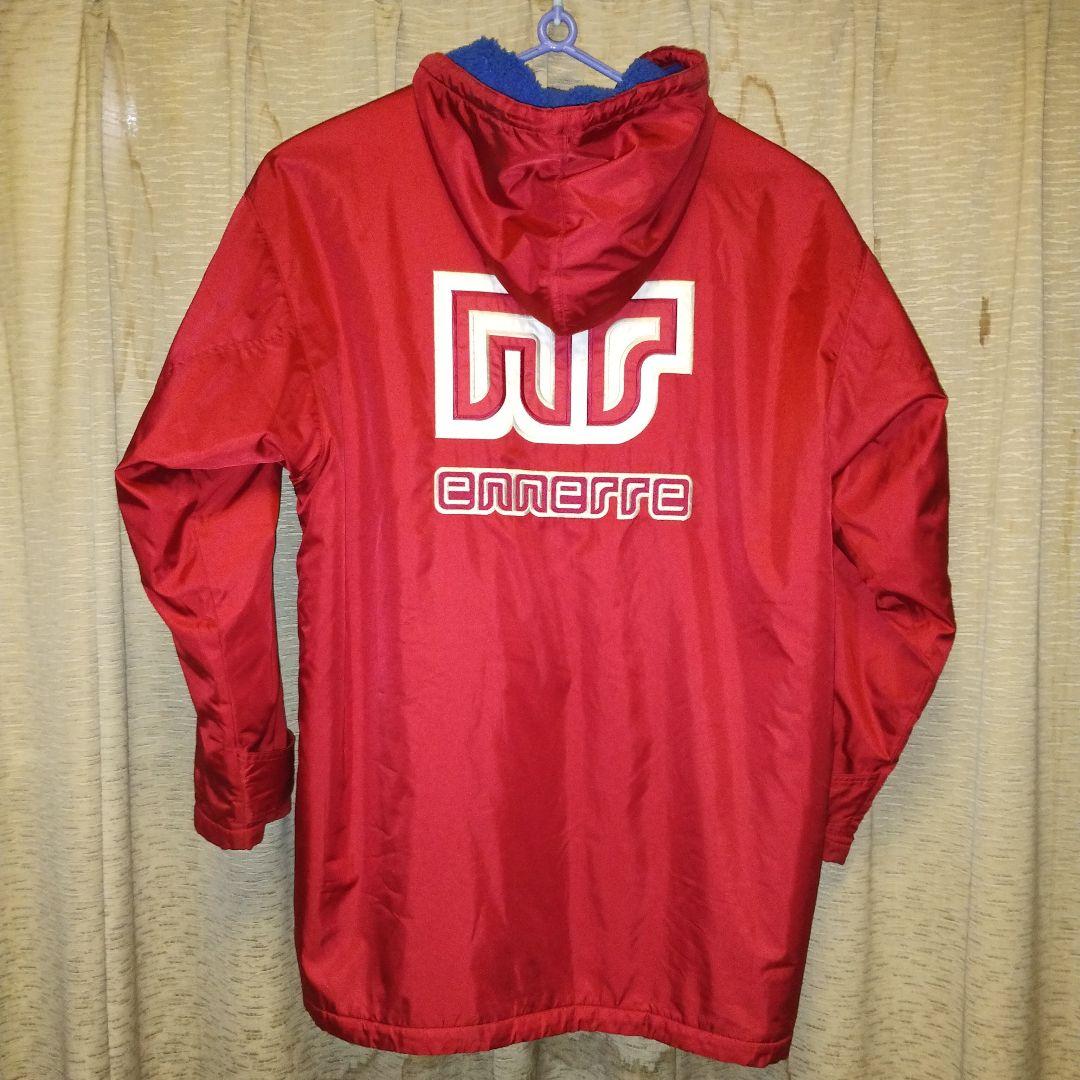 【匿名配送】【入手困難】鹿島アントラーズ　ベンチコート　赤　青　90s