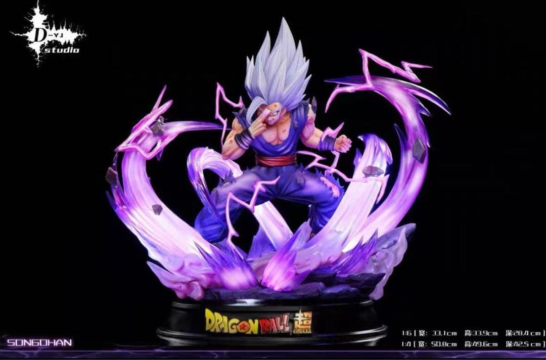 ドラゴンボール 孫悟飯 ガレキ ガレージキット スタチュー X⑦③