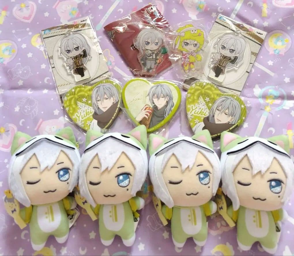 アイドリッシュセブン　アイナナ　千　ドンぬい　太鼓の達人　缶バッジ　キーホルダー