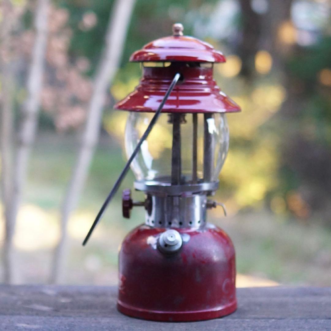 1962年1月製造　コールマン200A バーガンディー　ビンテージ ランタン