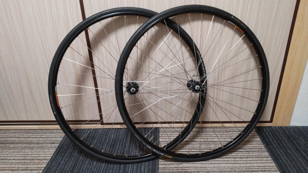 ARAYA R-50 ブラックアノダイズ ホイールセット