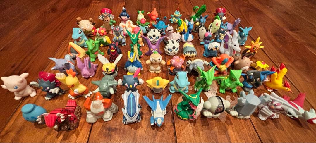 ポケモン　フィギュア　指人形　まとめ売り　レトロ 伝説あり レックウザ