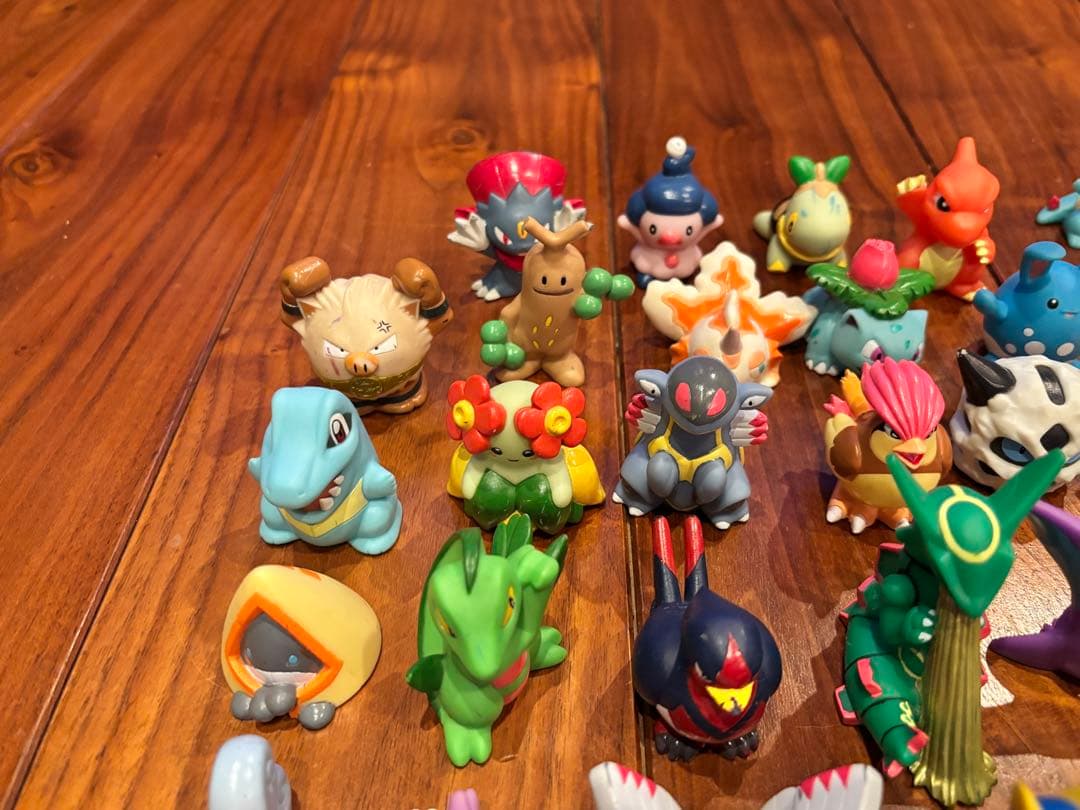 ポケモン　フィギュア　指人形　まとめ売り　レトロ 伝説あり レックウザ