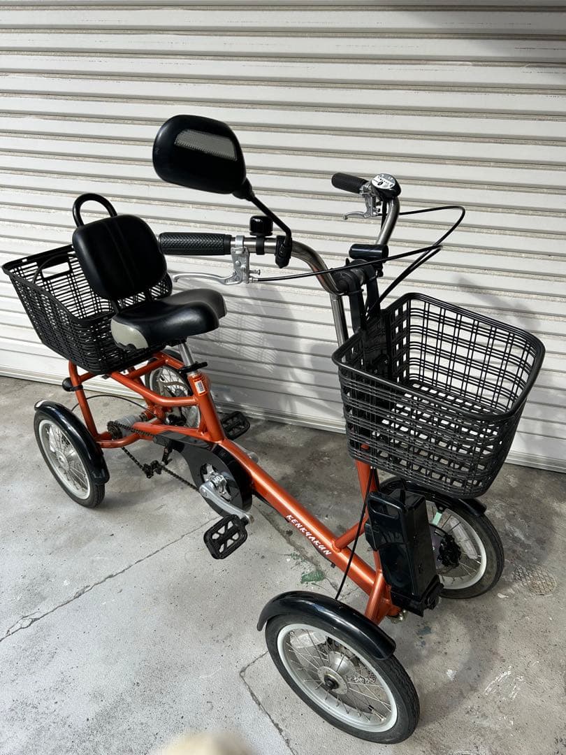 美品　けんきゃくん　電動　四輪　4輪　自転車　三輪車　シニア　アシスト　協栄