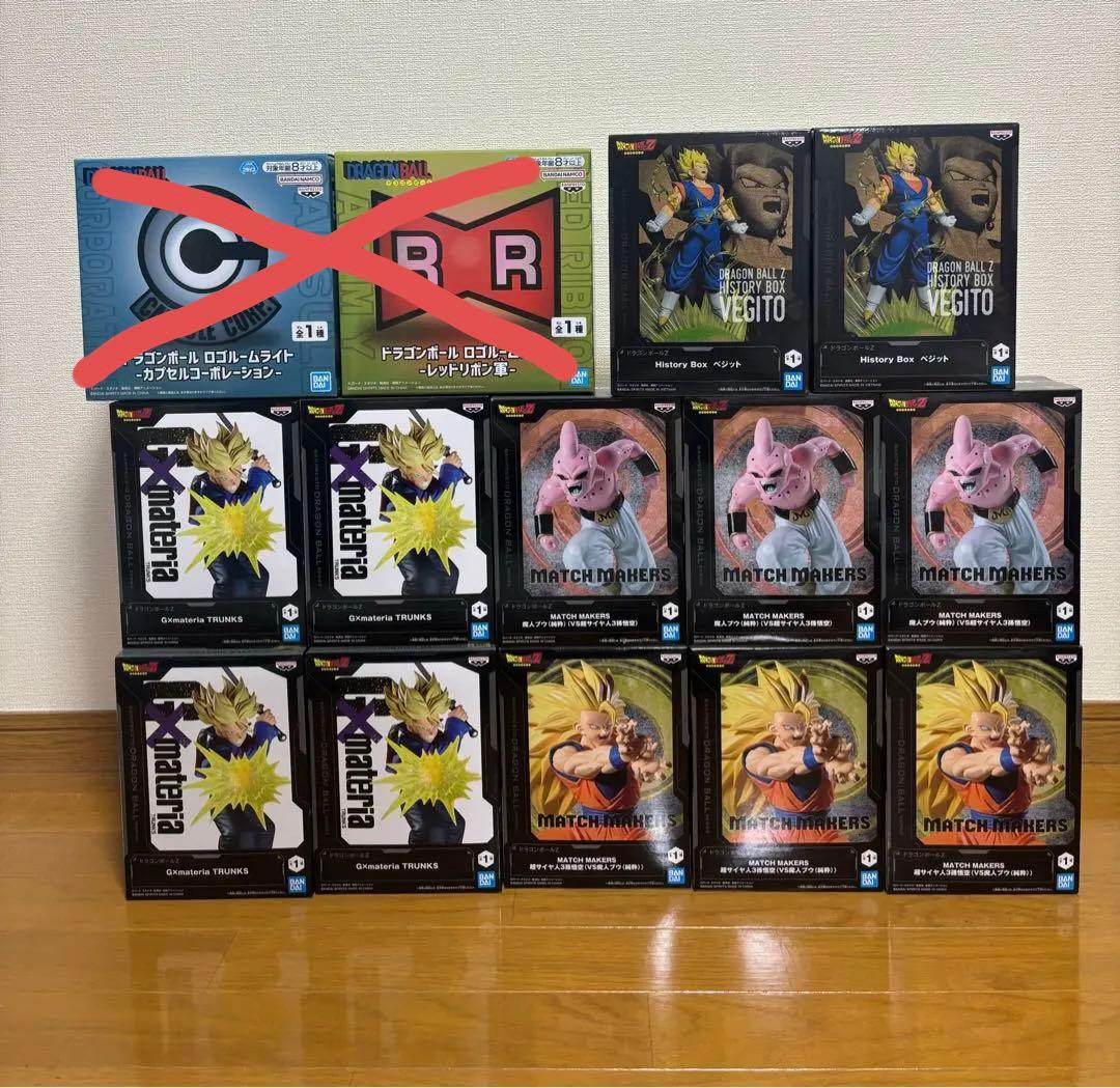 ドラゴンボール プライズフィギュア　12個　まとめ売り