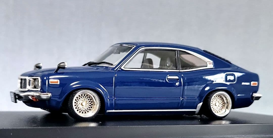 1/43　マツダ　サバンナ改　クーペ　RX-3　SSRメッシュ　アルミ製　深リム