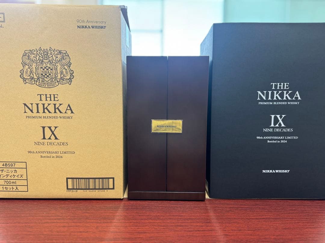 ザ・ニッカナインディケイズ(ダンボールのみ開封)ラスト1本