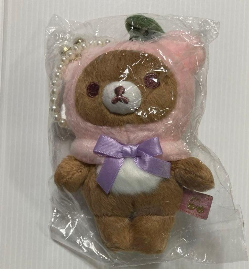 チャイロイコグマ　コリコグジュエルチェリーテーマ ぶらさげぬいぐるみ リラックマ