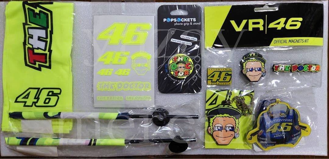 バレンティーノ・ロッシ グッズセット VR46 MotoGP YAMAHA
