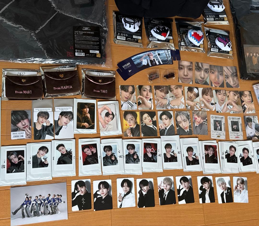 &TEAMコレクション　トレカ59枚&CD、BAG、ツアー&ファンミグッズ！