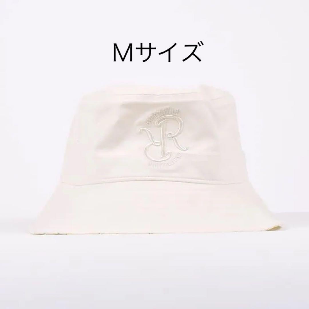RRロゴエンボスバケットハット / ホワイト BE12HAT01 Mサイズ