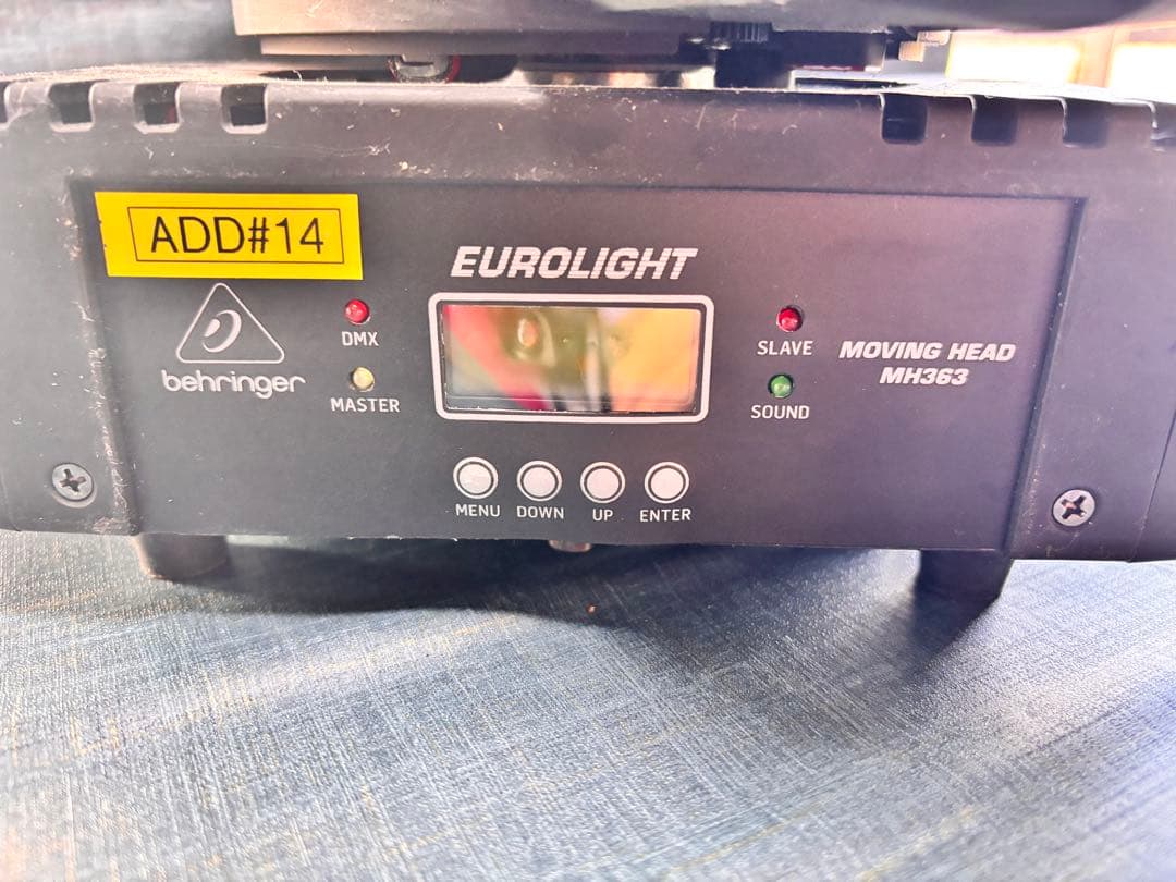 behringer EUROLIGHT MH363 ムービングヘッドライト