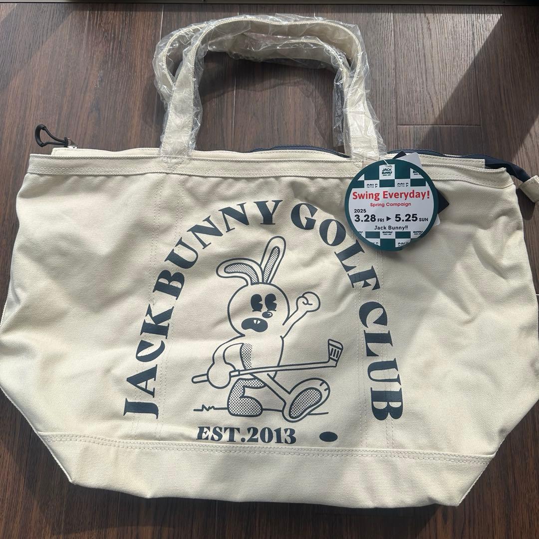 【JACK BUNNY GOLF CLUB】ゴルフ トートバッグ