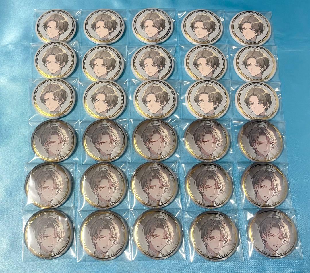 にじさんじ ROF-MAO 加賀美ハヤト トランプモチーフ 缶バッジ 30点