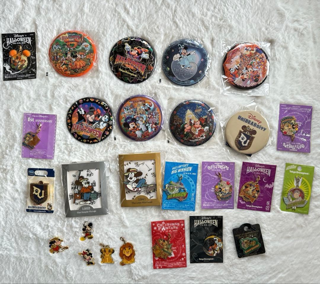 ✨レア❤️✨ディズニー　ピンバッジ　缶バッジ　チャーム　Disney まとめ売り