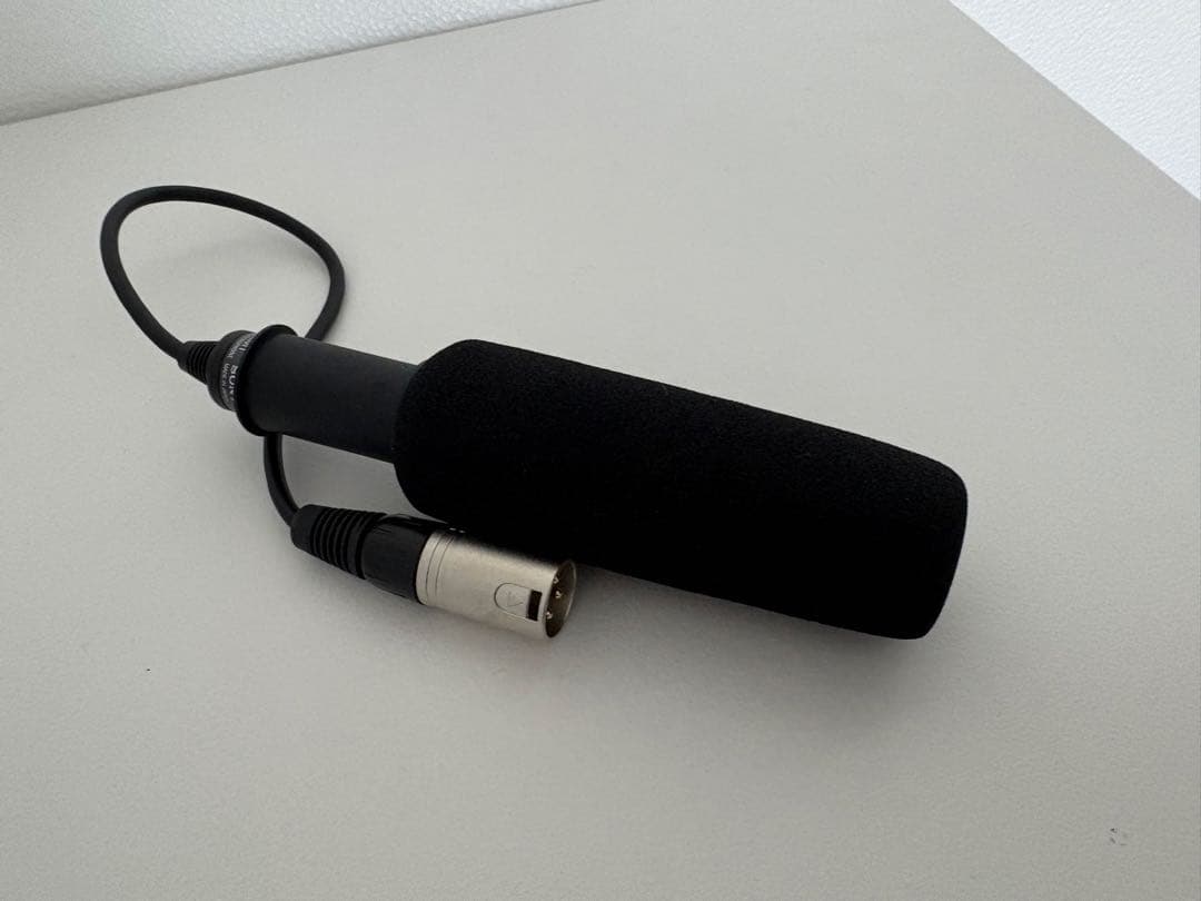 SONY ECM-XM1 カメラ　コンデンサーマイク　ガンマイク