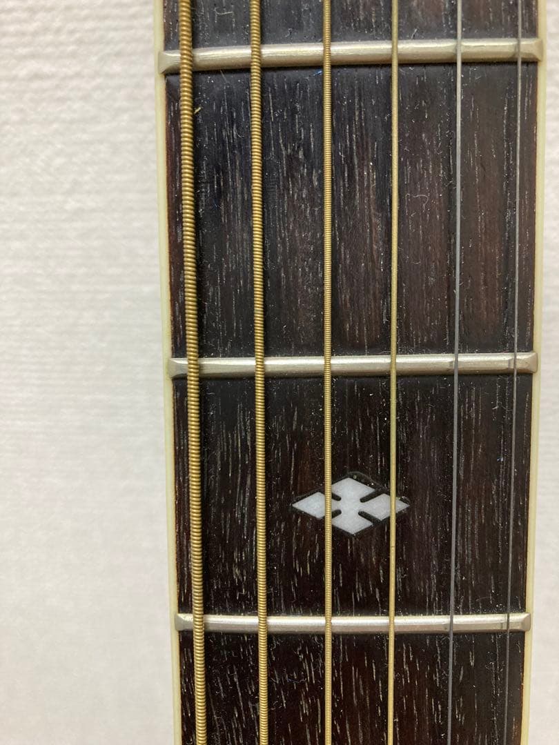 極上の木目MORRIS TF W-50モーリスアコギ(最安値、牛骨サドル)