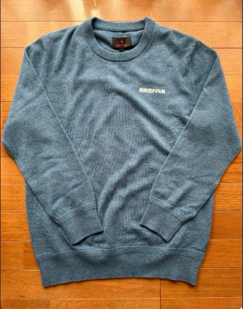 ブリーフィング　briefing カシミア100%ニットセーター