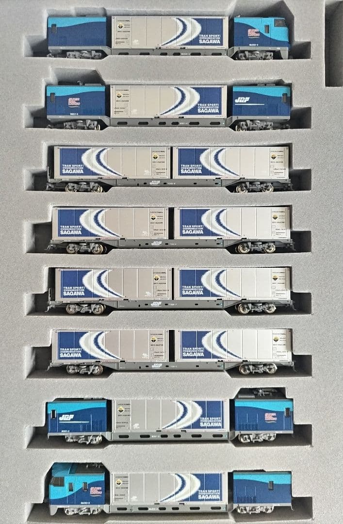 Nゲージ M250系スーパーレールカーゴ基本８両編成