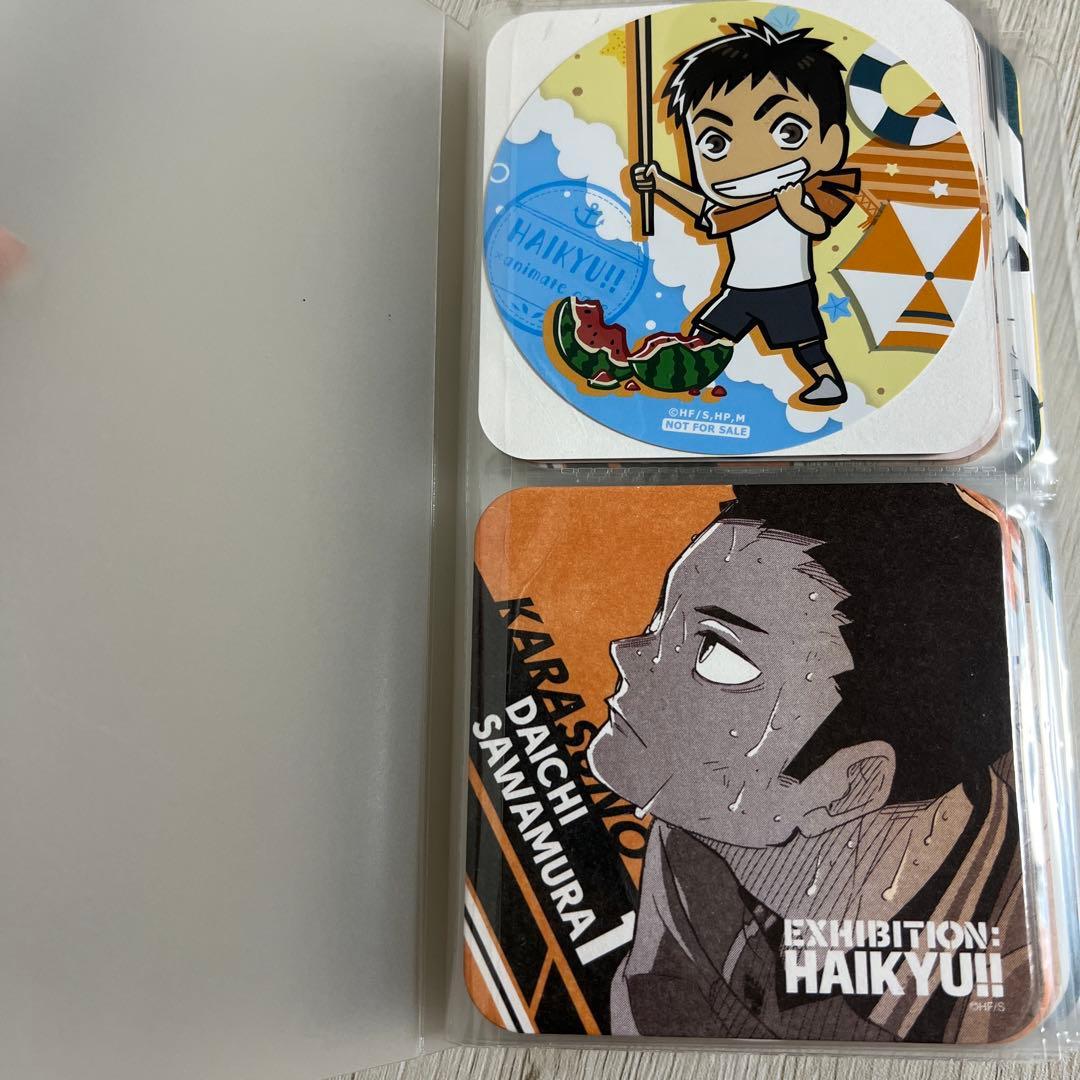 【1/31まで売れなければ取下げ】ハイキュー!! コースター 56種被りなし