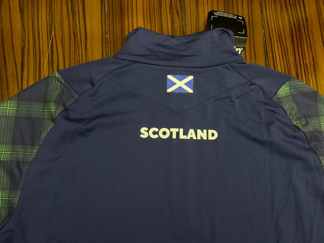 【新品未使用】ラグビー　スコットランド代表　ウォームアップジャケット　L