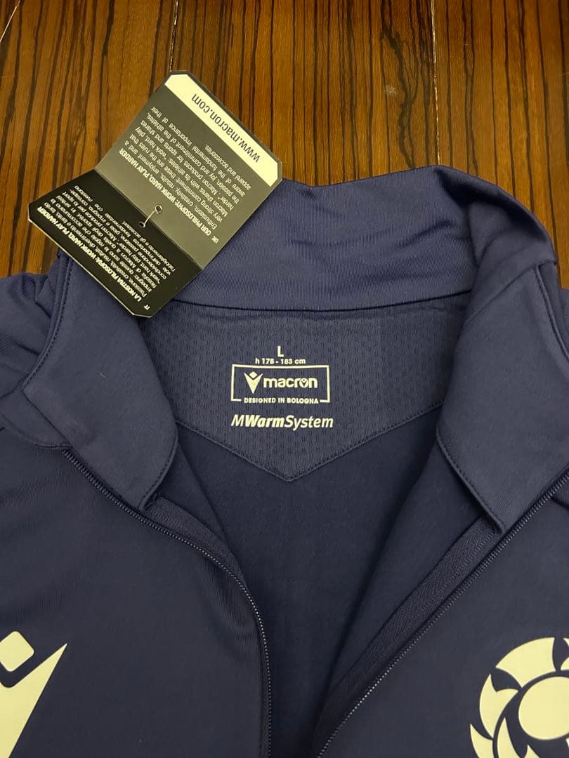 【新品未使用】ラグビー　スコットランド代表　ウォームアップジャケット　L