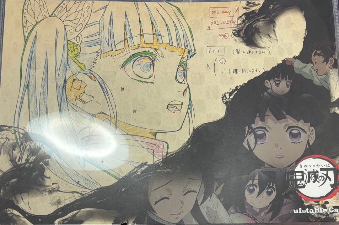 鬼滅の刃 栗花落カナヲ ランチョンマット 立志編　 ufotable cfe