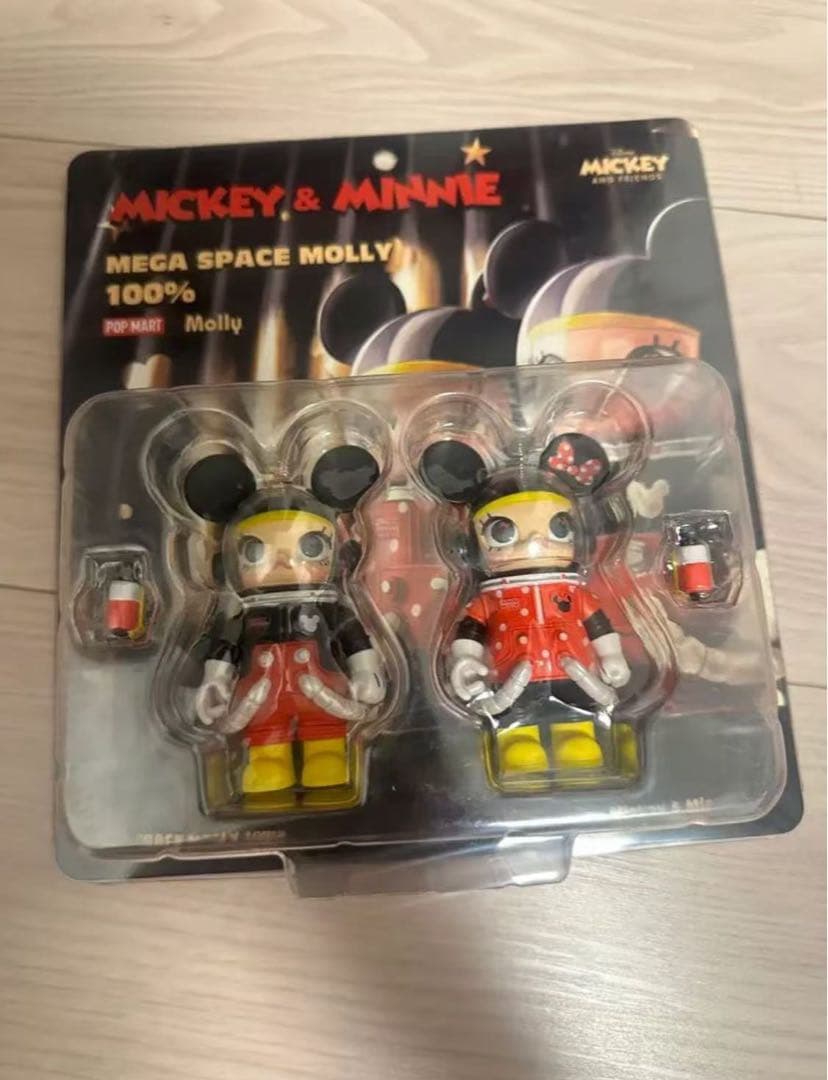 日本未販売POPMARTMEGA 100% SPACE MOLLYMICKEY