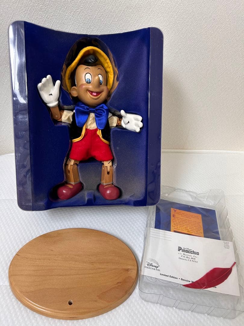 Disney マテル社　ピノキオ　木製マリオネット　500体限定