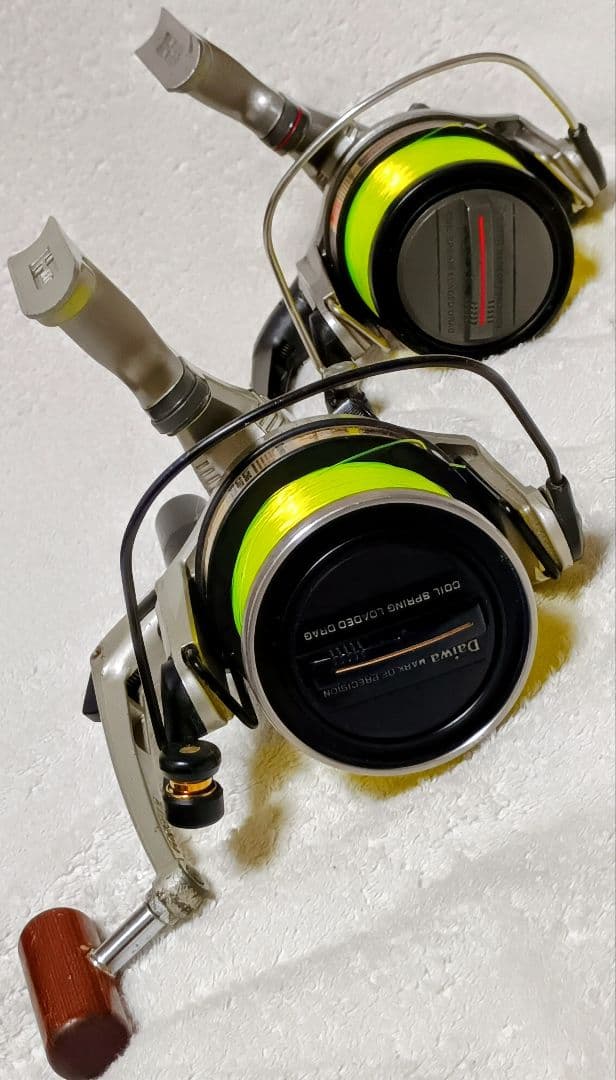 ダイワロングビームSS-5000&ST-2000H遠投カゴ釣り専用リール新品糸付