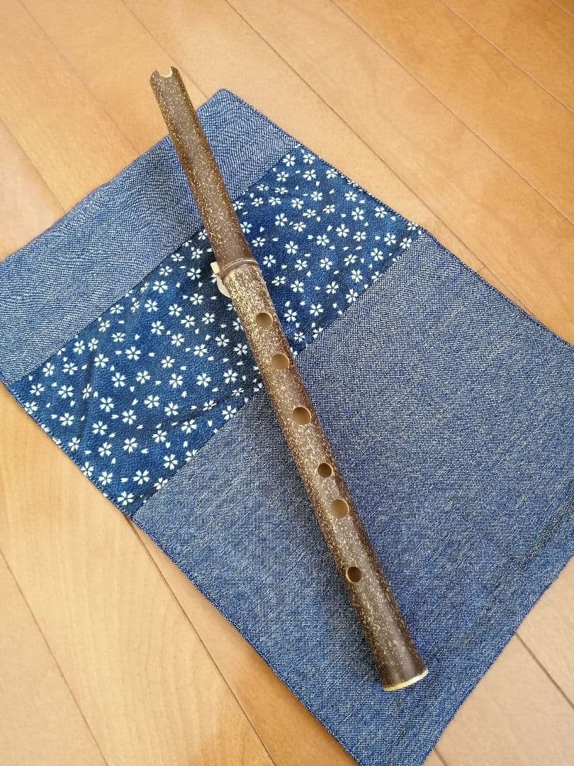 希望のケーナＦ管.細身(黒竹)