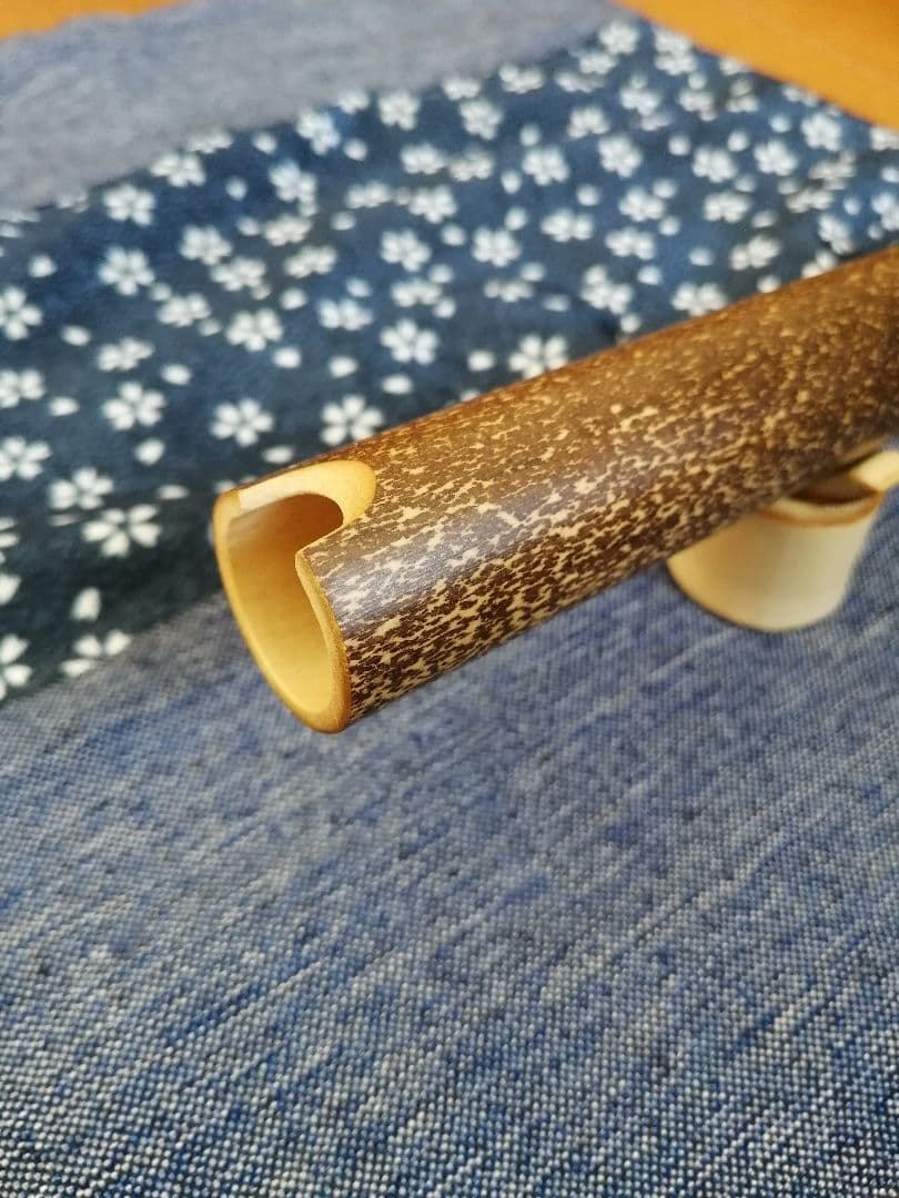 希望のケーナＦ管.細身(黒竹)