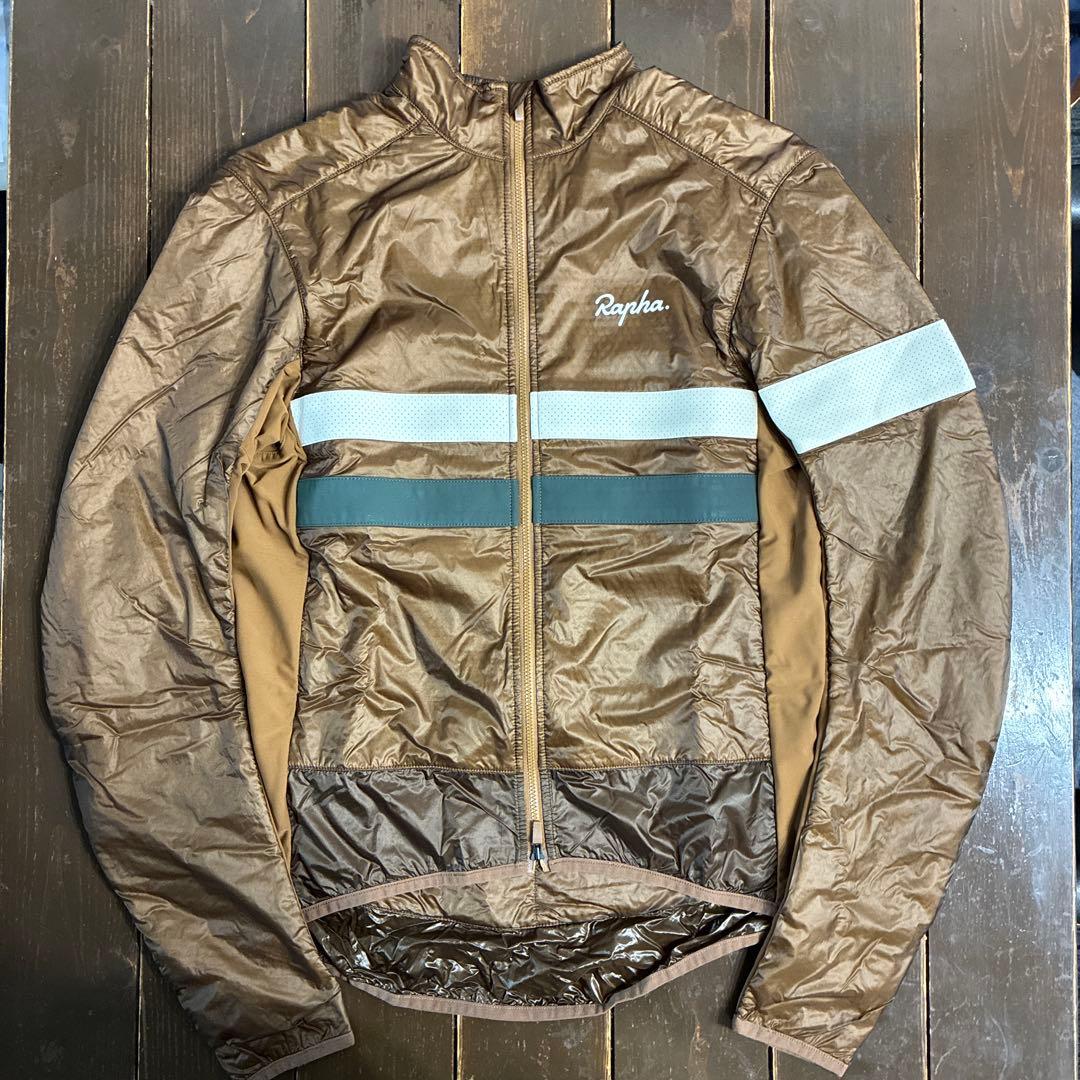 rapha インサーレーテッドジャケット Mサイズ ブラウン