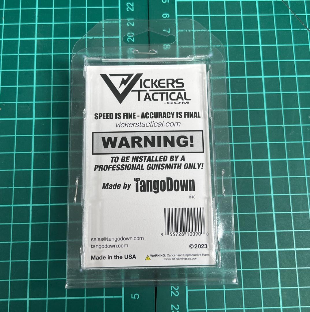【実物】TangoDown GLOCK用グリッププラグ GEN4~5向け