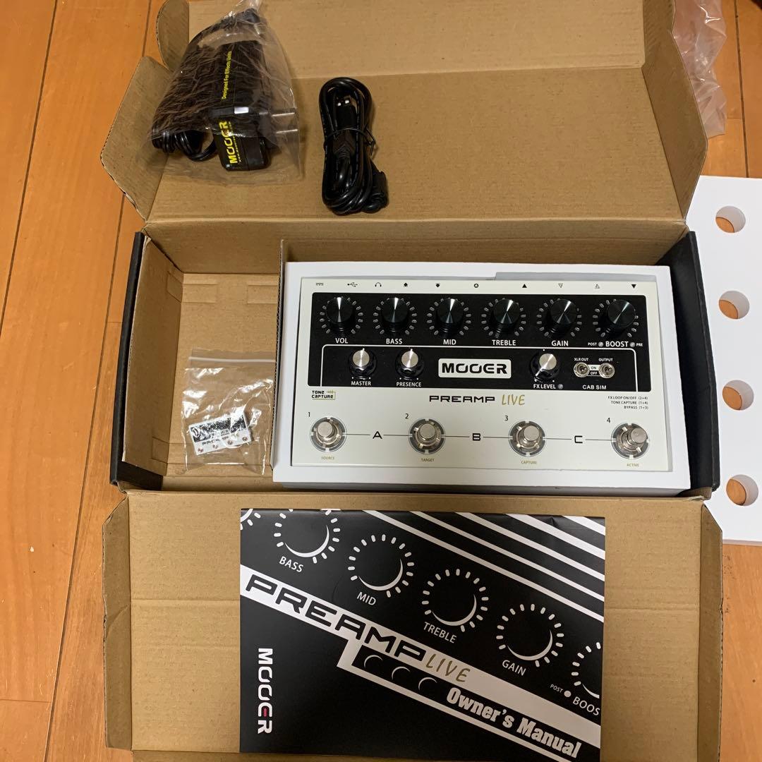 MOOER PREAMP LIVE ギターエフェクター