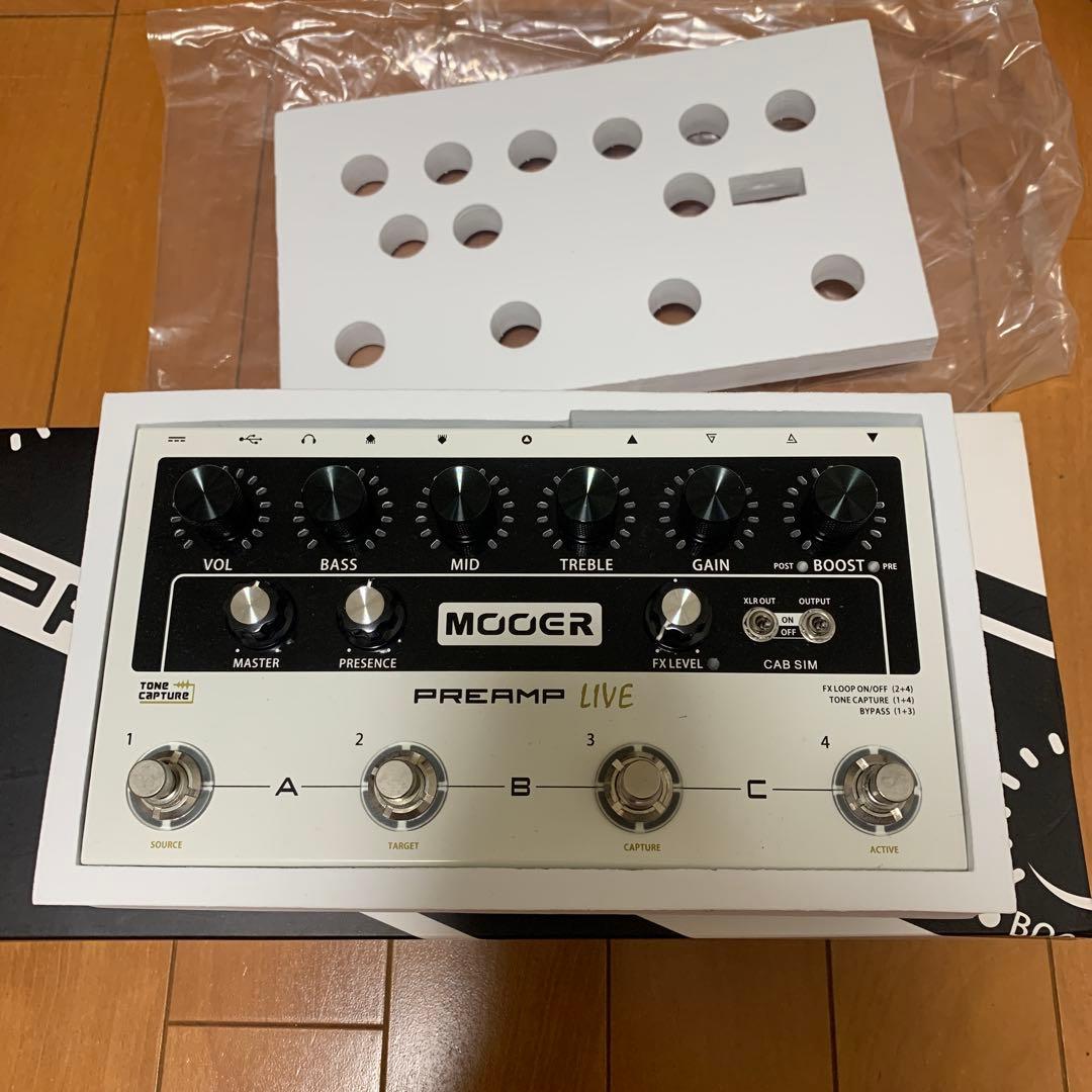 MOOER PREAMP LIVE ギターエフェクター