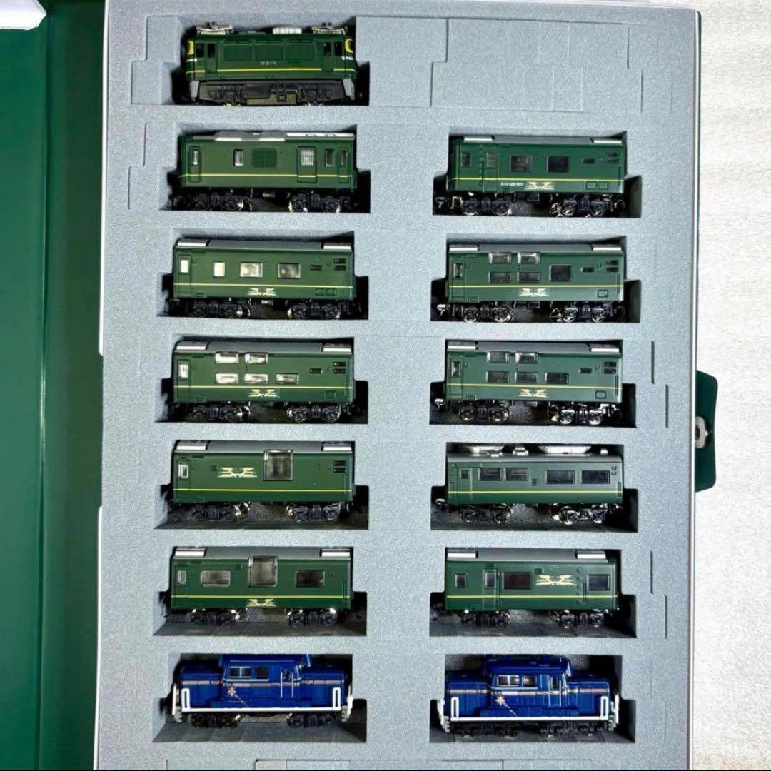 Bトレイン トワイライトエクスプレスフル編成＋EF81、DD51N化機関車動力化