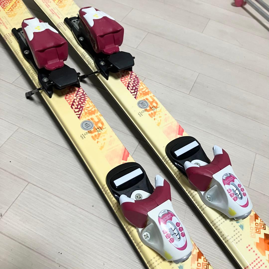 ストック付/Hart Rocker ハートロッカー スキーセット120cm